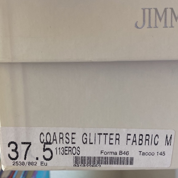 ✨RARE JIMMY CHOO GLITTER HEELS✨ - Picture 9 of 10